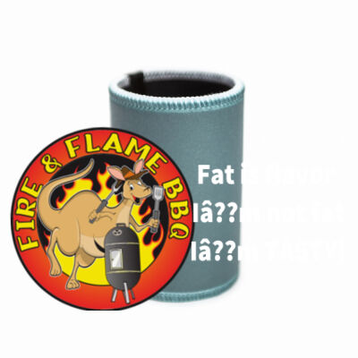 Fire and Flame stubby holder.  Thumbnail